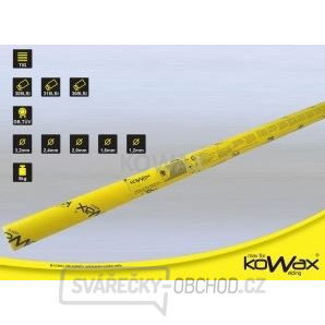 316LSi TIG 1,6mm svařovací drát Kowax / 1 KUS gallery main image