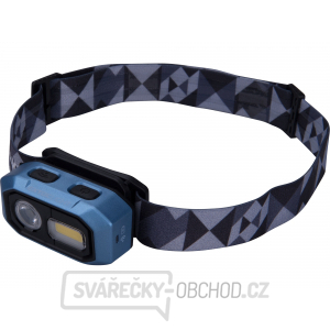 čelovka 480lm, USB nabíjení, IR čidlo, OSRAM LED+COB LED gallery main image