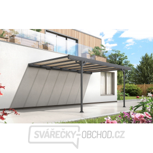 Kovový přístřešek / carport TRIGANO JARDIN MISTRAL WALL gallery main image