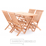 TEAK POHODA Stolová sestava SET 4  gallery main image