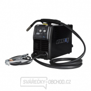 Svářecí poloautomat invertor EasyMIG 125 s pevným hořákem, pouze sváření bez plynu Náhled
