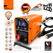 PANTERMAX MMA195LCD invertorová svářečka MMA/TIG + Kukla + Kabely 1.5m + Kartáč Náhled