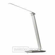 Solight LED stolná lampička stmievateľná, 12W, voľba teploty svetla, USB, biely lesk gallery main image