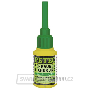Přípravek pro fixaci šroubů - super pevnost - PETEC Schraubensicherung Superfest 10 g gallery main image