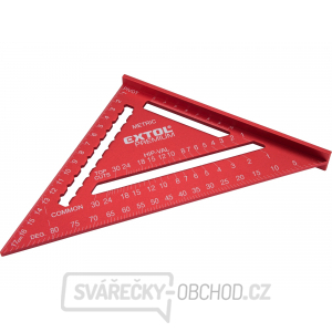 Úhelník tesařský/truhlářský víceúčelový, 180mm, kov gallery main image