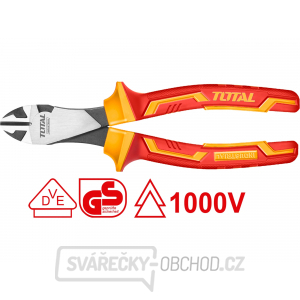 Elektrikářské kleště štípací boční, heavy duty, 180mm, industrial gallery main image