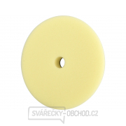 Kotouč leštící pěnový, orbitální, T80, žlutý, ⌀180x25mm, suchý zip ⌀152mm Náhled