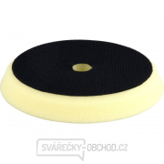 Kotouč leštící pěnový, orbitální, T80, žlutý, ⌀180x25mm, suchý zip ⌀152mm Náhled