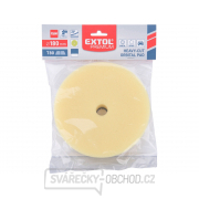 Kotouč leštící pěnový, orbitální, T80, žlutý, ⌀180x25mm, suchý zip ⌀152mm Náhled