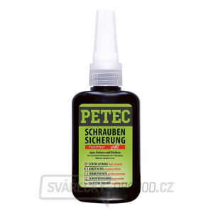 PETEC 92050 Přípravek pro zajištění šroubů - vysoká pevnost, 50 g gallery main image