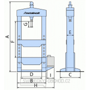 Hydraulický lis WPP 50 M Náhled