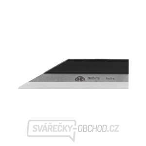 Pravítko nožové kalené NEREZ KINEX 125mm, DIN 874-2/00 Pravítko nožové kalené NEREZ KINEX 125mm, DIN 874-2/00