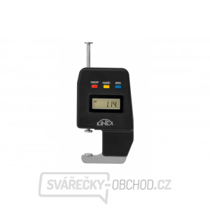 Mikrometrický tloušťkoměr digitální KINEX 0-25mm, 0,01mm, DIN 863 Mikrometrický tloušťkoměr digitální KINEX 0-25mm, 0,01mm, DIN 863