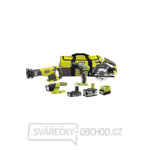 Ryobi R18CK4-252S aku 18 V set (R18DD3 + R18T-0 + RRS1801M + R18CSP + 1 x 5,0 Ah + 1 x 2 Ah baterie + nabíječka) Ryobi R18CK4-252S aku 18 V set (R18DD3 + R18T-0 + RRS1801M + R18CSP + 1 x 5,0 Ah + 1 x 2 Ah baterie + nabíječka)