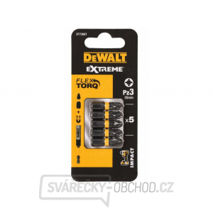 DEWALT 5DÍLNÁ SADA BITŮ PZ3 25MM EXTREME TORSION DT7388T gallery main image