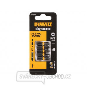 DEWALT 5DÍLNÁ SADA BITŮ PH3 25MM EXTREME TORSION DT7995T gallery main image