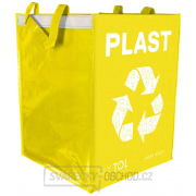 Tašky na triedený odpad SORT EASY 4 METAL, 30x30x40cm, 4x36l, 4ks SIXTOL Náhľad
