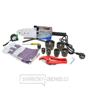 GEKO Svářečka polyfúzní plastových trubek, 1500W, 16-63mm gallery main image