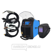 Sherman Synergická invertorová svářečka DIGIMIG 210 LCD DOUBLE PULSE + MIG Hořák + Kabely + Kukla V7A gallery main image