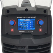 Sherman Synergická invertorová svářečka DIGIMIG 205 LCD SYNERGIC + MIG Hořák + Kabely Náhled