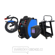 Sherman Synergická invertorová svářečka DIGIMIG 220 LCD + TIG Hořák + MIG Hořák + Kabely + Kukla V7A + podvozek gallery main image