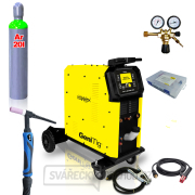KOWAX GeniTig®320 AC/DC LCD5 + Hořák TIG18 + Podvozek + Chladič + Redukční ventil + Tlaková láhev Argon gallery main image