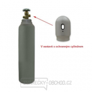 Plynová tlaková fľaša ARGON 25l 200 Bar plná 5,6 m3 závit W21,8 Náhľad