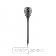 Pochodeň LED s plamenem, 58cm, solární nabíjení, 33 LED Náhled