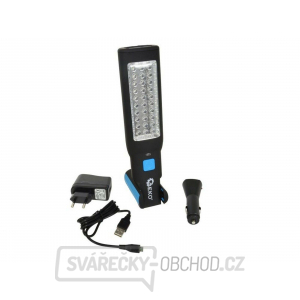 Dielenská lampa 30 + 7LED 1800mah 230V/12V GEKO gallery main image