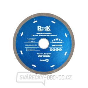 Diamantový lisovaný kotouč GEKO 125 x 5 x 1,4 x 22,2mm, kontinuální lem  gallery main image
