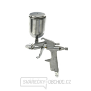 Stříkací pistole mini GEKO, hliníkový zásobník 125ml, 4bar  gallery main image
