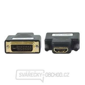 Redukce HDMI(A) TIPA zdířka-DVI-D konektor Redukce HDMI(A) TIPA zdířka-DVI-D konektor