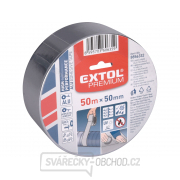 Páska lepící ALU EXTOL PREMIUM, hliníková, 50mm x 50m tl. 0,03mm, akryl. lepidlo Náhled