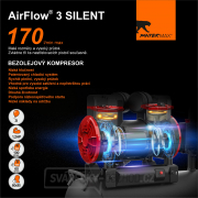 Bezolejový kompresor PANTERMAX® AirFlow® 3 SILENT Náhľad