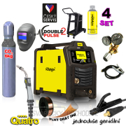 KOWAX GeniMig®240DP LCD + Hořák + Kukla + Ventil + Podvozek + Láhev Co2 + Sprej + 5Kg Drát + Kabely Náhled