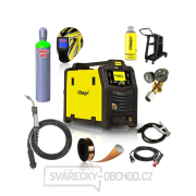 KOWAX GeniMig®240DP LCD + Hořák + Kukla + Ventil + Podvozek +  Láhev MIX C18 20L + Sprej + 5kg drát + Kabely gallery main image