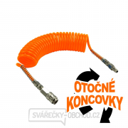 Spirálová hadice PU 10 m, Ø 6,5/10 mm AirFlow®  gallery main image