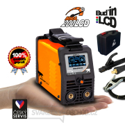 PANTERMAX MMA200LCD invertorová svářečka MMA/TIG + Kabely 2m + Plastový Kufr  gallery main image
