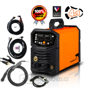 PANTERMAX PanterWeld®4v1 200 MULTIFUNKČNÍ invertorová svářečka MIG/TIG/MMA/PLAZMA + Kabely + Hořáky + Elektroda + Red. V gallery main image