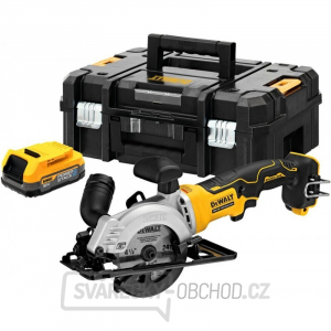 Aku bezuhlíková kotoučová pila DeWALT DCS571E1T POWERSTACK 18V gallery main image