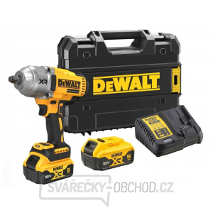 Aku bezuhlíkový rázový uťahovač DeWALT DCF900P2T 18V 5,0 Ah gallery main image