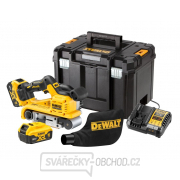 Aku pásová brúska DeWALT DCW220P2 18V, XR 5.0 Ah gallery main image