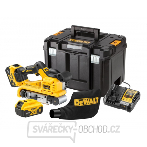 Aku pásová bruska DeWALT DCW220P2 18V, XR 5.0 Ah gallery main image