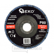 Geko - Lamelový kotúč ZIRCON 125mm P80 gallery main image