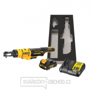 Aku bezuhlíková račňa s otvorenou hlavou DeWALT DCF504L1G 12 V 1/4