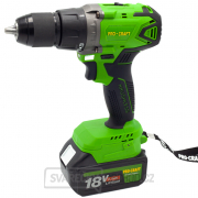 Aku vrtací šroubovák Procraft PA18BL 1 baterie | PA18BL 1B Náhled
