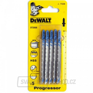 Pilový plátek Progressor pro přímočarou pilu 100mm 5ks DeWALT DT2058 gallery main image