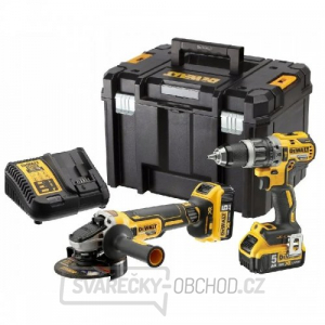 Kombo sada aku nářadí 18V/2x5,0Ah DeWALT DCK2020P2T gallery main image