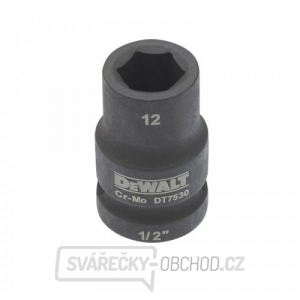 Nástrčná hlavice EXTREME IMPACT 1/2“ 13mm, krátká DeWALT DT7531 gallery main image