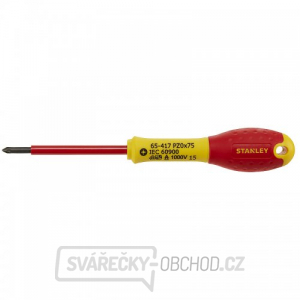 Šroubovák Pozidriv izolovaný Pz1x100mm Stanley FatMax 1-65-418 gallery main image